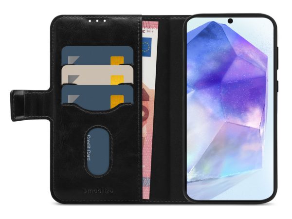 Mobilize 2in1 Magnet Gelly Wallet Case Samsung Galaxy A55 5G Black