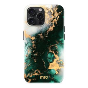 MIO Green Marble Magsafe Compatible for iPhone 15 Pro