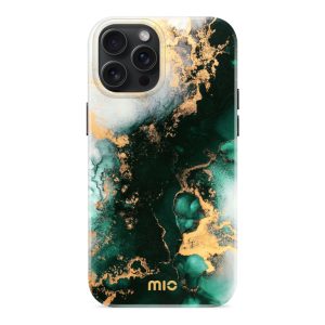 MIO Green Marble Magsafe Compatible for iPhone 15 Pro Max