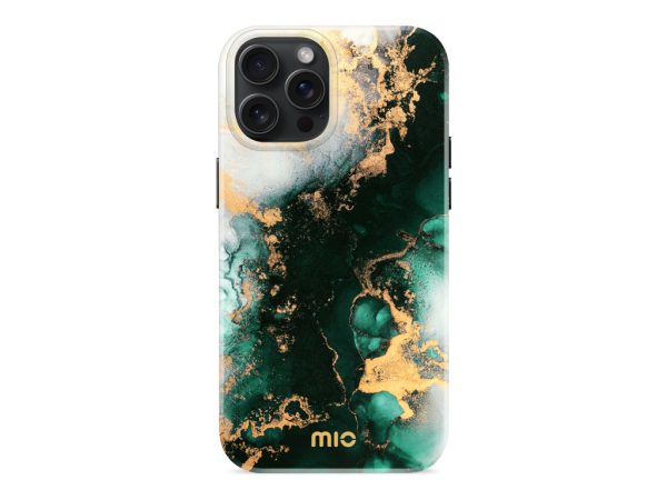 MIO Green Marble Magsafe Compatible for iPhone 15 Pro Max