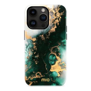 MIO Green Marble Magsafe Compatible for iPhone 14 Pro