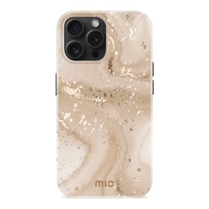 MIO Gold Marble Magsafe Compatible for iPhone 15 Pro