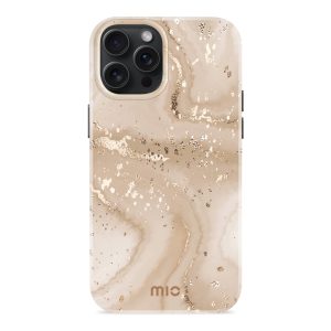 MIO Gold Marble Magsafe Compatible for iPhone 15 Pro Max