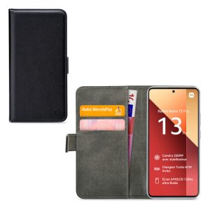 Mobilize Classic Gelly Wallet Book Case Xiaomi Poco M6 Pro 4G/Redmi Note 13 Pro 4G Black