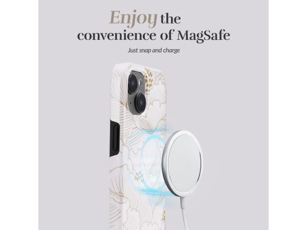 MIO White Roses Magsafe Compatible for iPhone XR/11