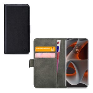 Mobilize Classic Gelly Wallet Book Case Motorola Edge 50 Pro Black