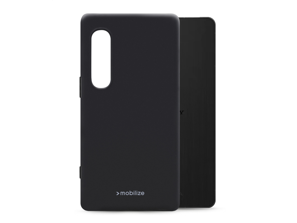 Mobilize Rubber Gelly Case Sony Xperia 1 VI Matt Black