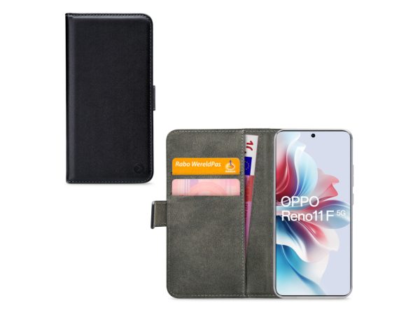 Mobilize Classic Gelly Wallet Book Case OPPO Reno11 F 5G Black