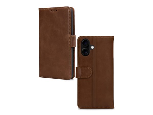 Mobilize Leather Wallet Apple iPhone 16 Brown