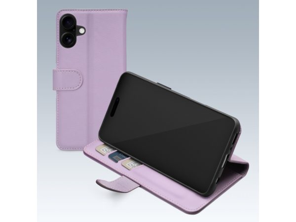 Mobilize Premium Gelly Wallet Book Case Apple iPhone 16 Purple