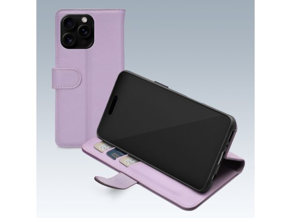 Mobilize Premium Gelly Wallet Book Case Apple iPhone 16 Pro Purple