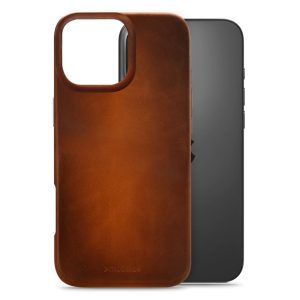 Mobilize Magsafe Compatible Premium Leather Case Apple iPhone 16 Pro Max Burned Cognac