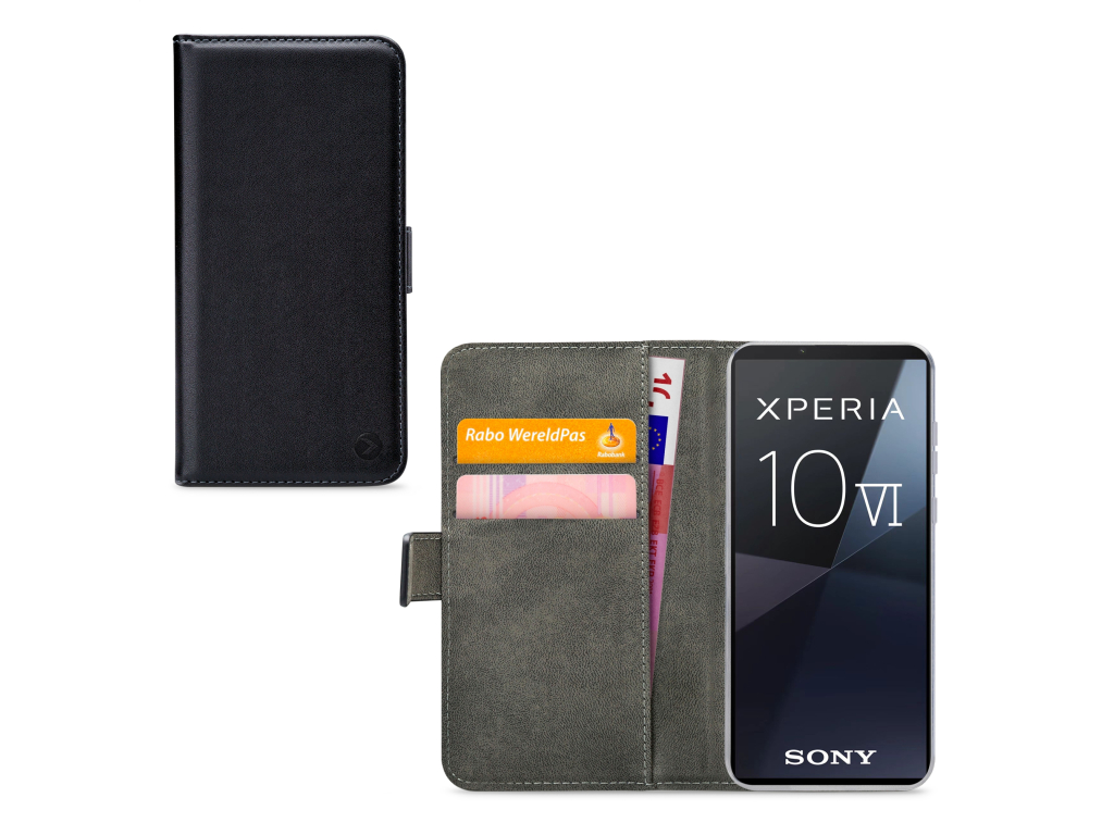 Mobilize Classic Gelly Wallet Book Case Sony Xperia 10 VI Black