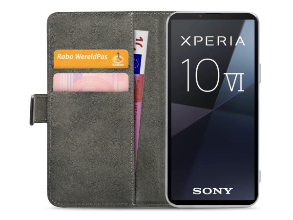 Mobilize Classic Gelly Wallet Book Case Sony Xperia 10 VI Black