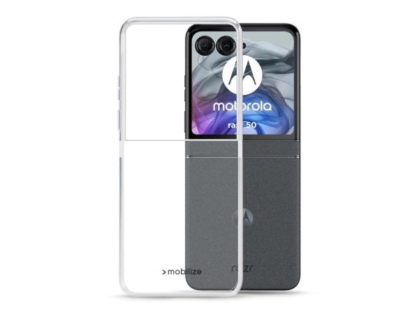 Mobilize Gelly Case Motorola Razr 50 Clear