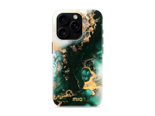 MIO Green Marble Magsafe Compatible for iPhone 16 Pro