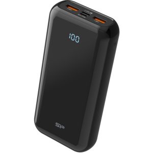 Silicon Power QS28 Fast Charging 18W PD Powerbank 20000 mAh Black