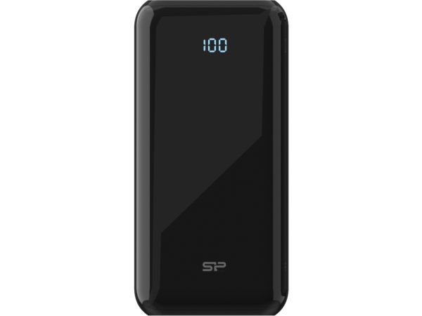 Silicon Power QS28 Fast Charging 18W PD Powerbank 20000 mAh Black