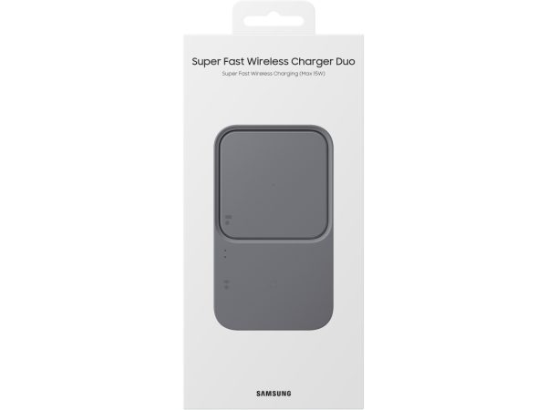 EP-P5400BBEGEU Samsung Wireless Qi Duo Charger Pad 15W Dark Grey