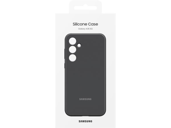 EF-PA356TBEGWW Samsung Silicone Cover Galaxy A35 5G Black