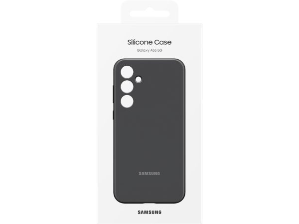 EF-PA556TBEGWW Samsung Silicone Cover Galaxy A55 5G Black