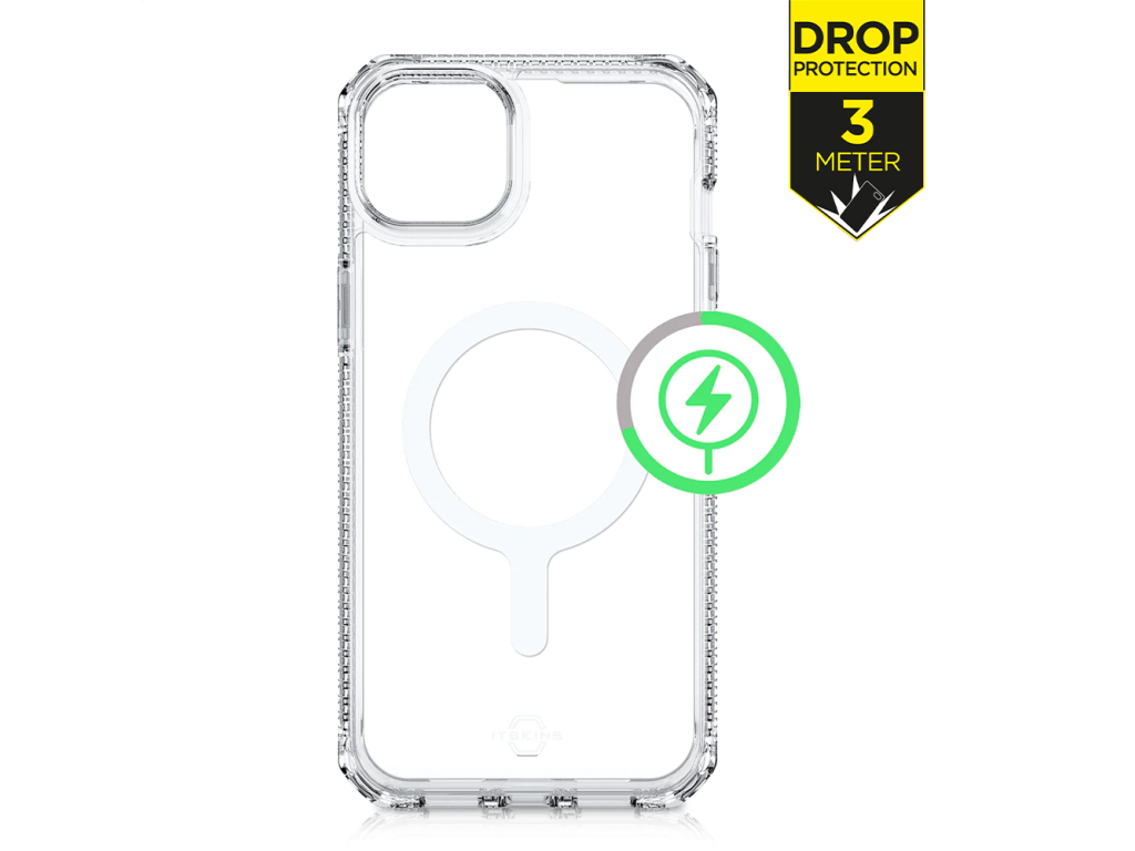 ITSKINS Level 2 HybridMagClear_R for Apple iPhone 14/15 Transparent