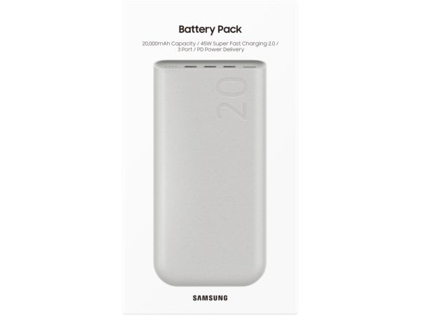 EB-P4520XUEGEU Samsung Battery Pack 20000 mAh 45W Beige