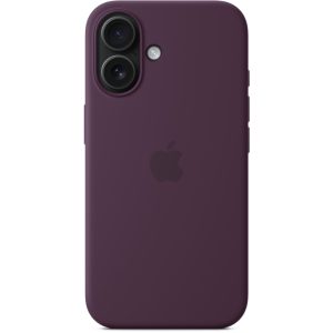 MYY43ZM/A Apple Silicone Case with MagSafe iPhone 16 Plum