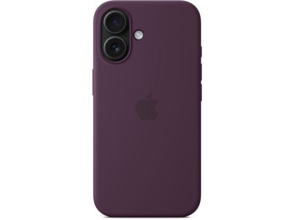 MYY43ZM/A Apple Silicone Case with MagSafe iPhone 16 Plum