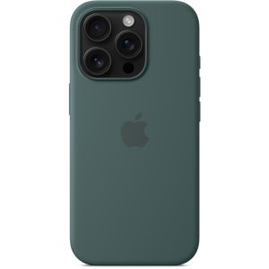 MYYR3ZM/A Apple Silicone Case with MagSafe iPhone 16 Pro Lake Green