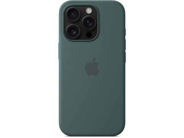 MYYR3ZM/A Apple Silicone Case with MagSafe iPhone 16 Pro Lake Green