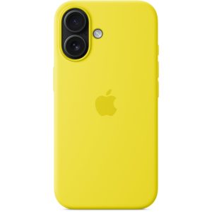 MYY73ZM/A Apple Silicone Case with MagSafe iPhone 16 Starfruit