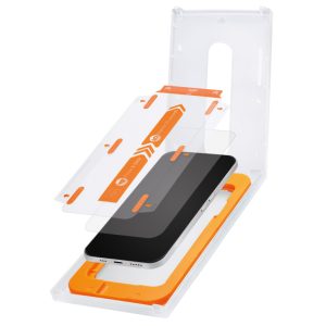 Mobilize Glass Screen Protector with Applicator for Apple iPhone 16 Pro Max Black Frame