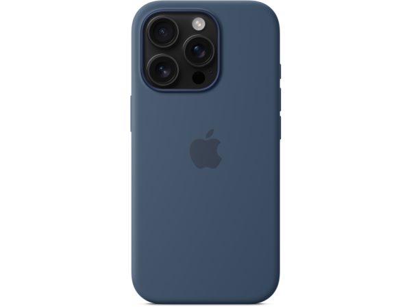 MYYK3ZM/A Apple Silicone Case with MagSafe iPhone 16 Pro Denim