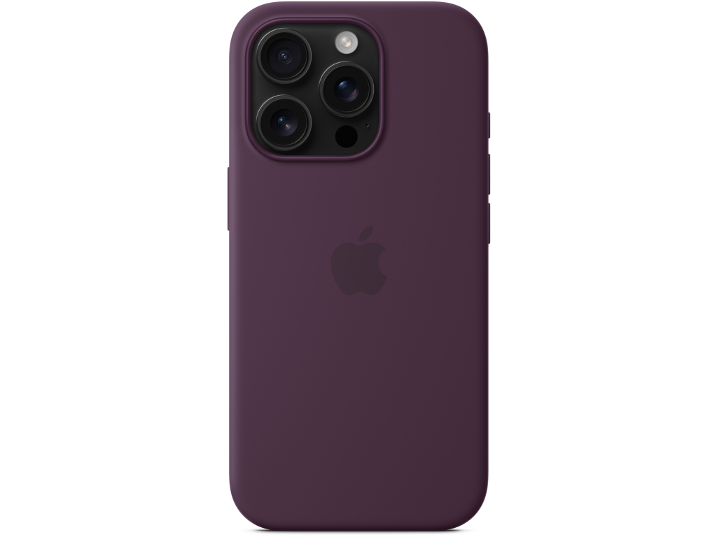 MYYM3ZM/A Apple Silicone Case with MagSafe iPhone 16 Pro Plum