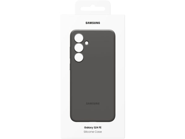 EF-PS721CBEGWW Samsung Silicone Cover Galaxy S24 FE 5G Black