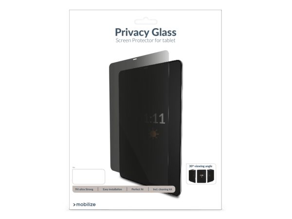 Mobilize Privacy Glass Screen Protector - Black Frame - for Apple iPhone 7/8/SE (2020/2022)