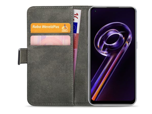 Mobilize Classic Gelly Wallet Book Case realme 9 4G/9 Pro+ Black