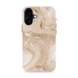 MIO Gold Marble Magsafe Compatible for iPhone 16 Plus