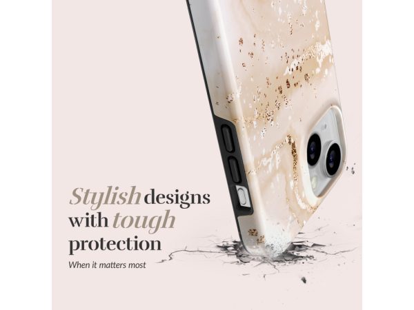 MIO Gold Marble Magsafe Compatible for iPhone 16 Plus