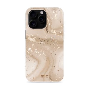 MIO Gold Marble Magsafe Compatible for iPhone 16 Pro Max