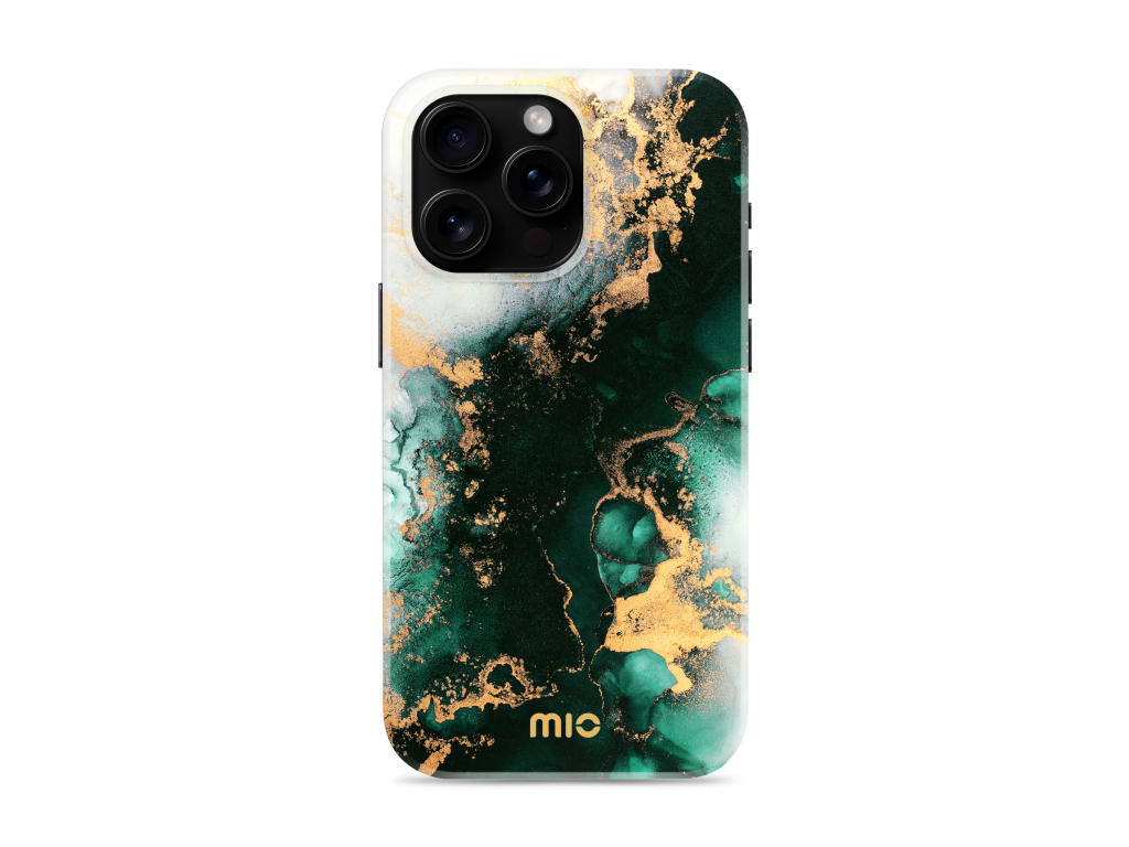 MIO Green Marble Magsafe Compatible for iPhone 16 Pro Max