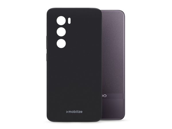 Mobilize Rubber Gelly Case OPPO Reno12 Pro Matt Black