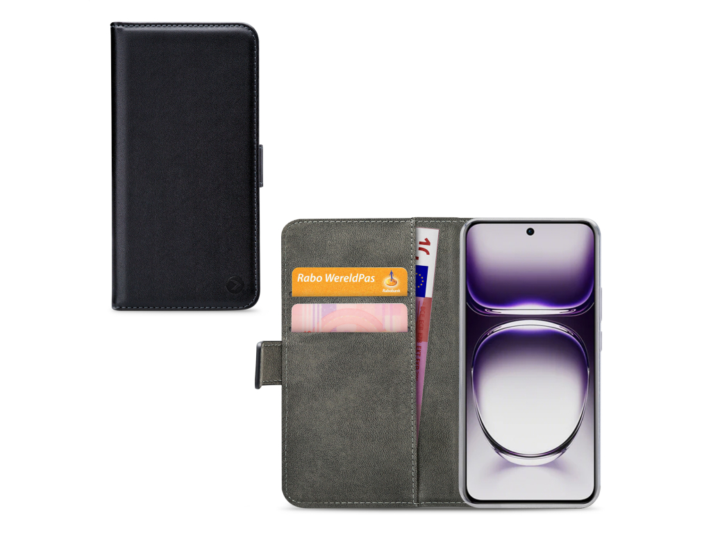 Mobilize Classic Gelly Wallet Book Case OPPO Reno12 Pro Black