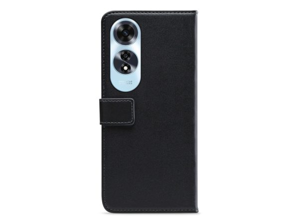 Mobilize Classic Gelly Wallet Book Case OPPO A60 Black