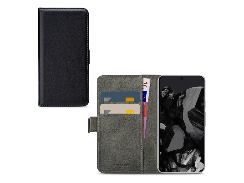 Mobilize Classic Gelly Wallet Book Case Google Pixel 9/9 Pro Black