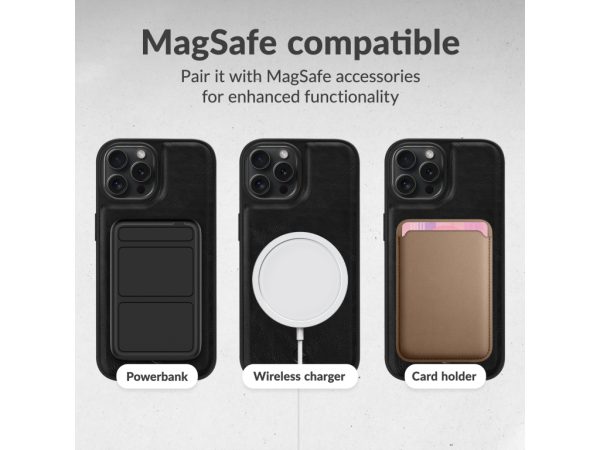 Mobilize 2in1 Magsafe Compatible Gelly Wallet Case Apple iPhone 12/12 Pro Black