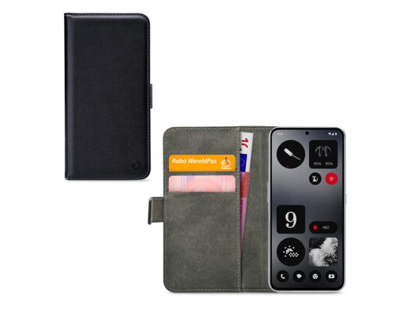 Mobilize Classic Gelly Wallet Book Case Nothing CMF Phone 1 Black