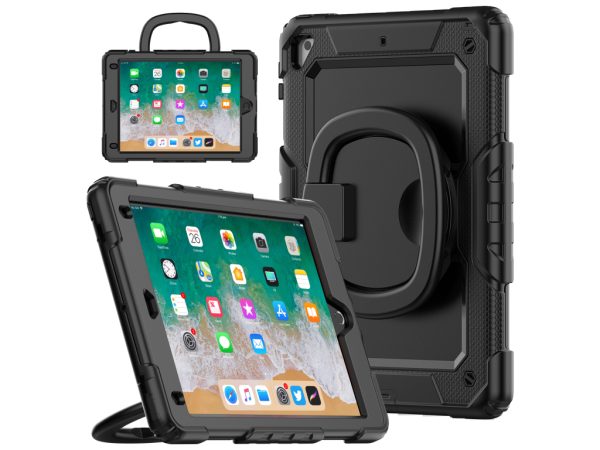 Mobilize Rotating Defender Case Stand Function for Apple iPad 9.7 (17/18)/Air/Air 2/Pro 9.7 Black