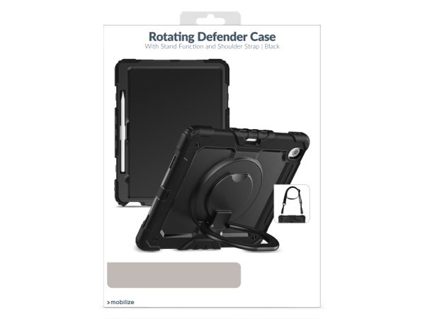 Mobilize Rotating Defender Case Stand Function for Apple iPad 9.7 (17/18)/Air/Air 2/Pro 9.7 Black